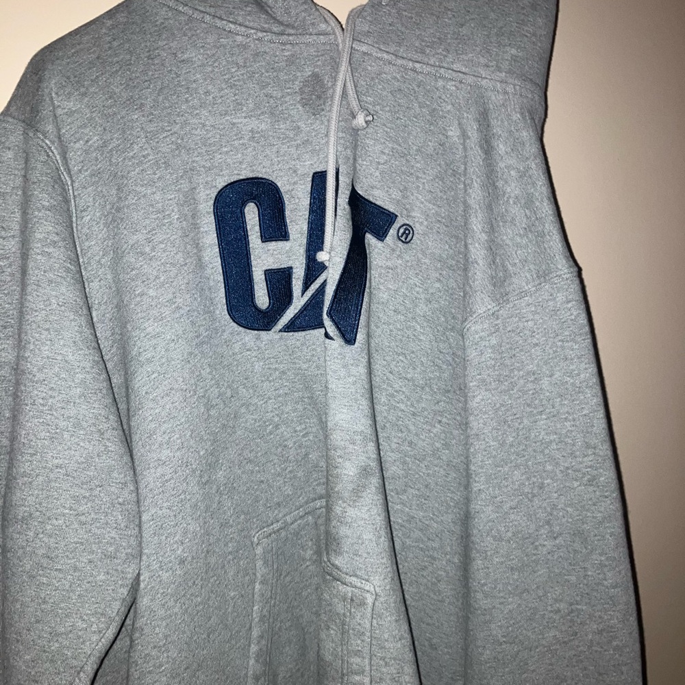 Men's Gray Hoodie Sweater